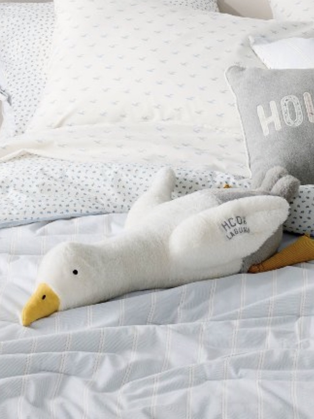 Hollister x target Sam the Seagull weighted plush pillow
